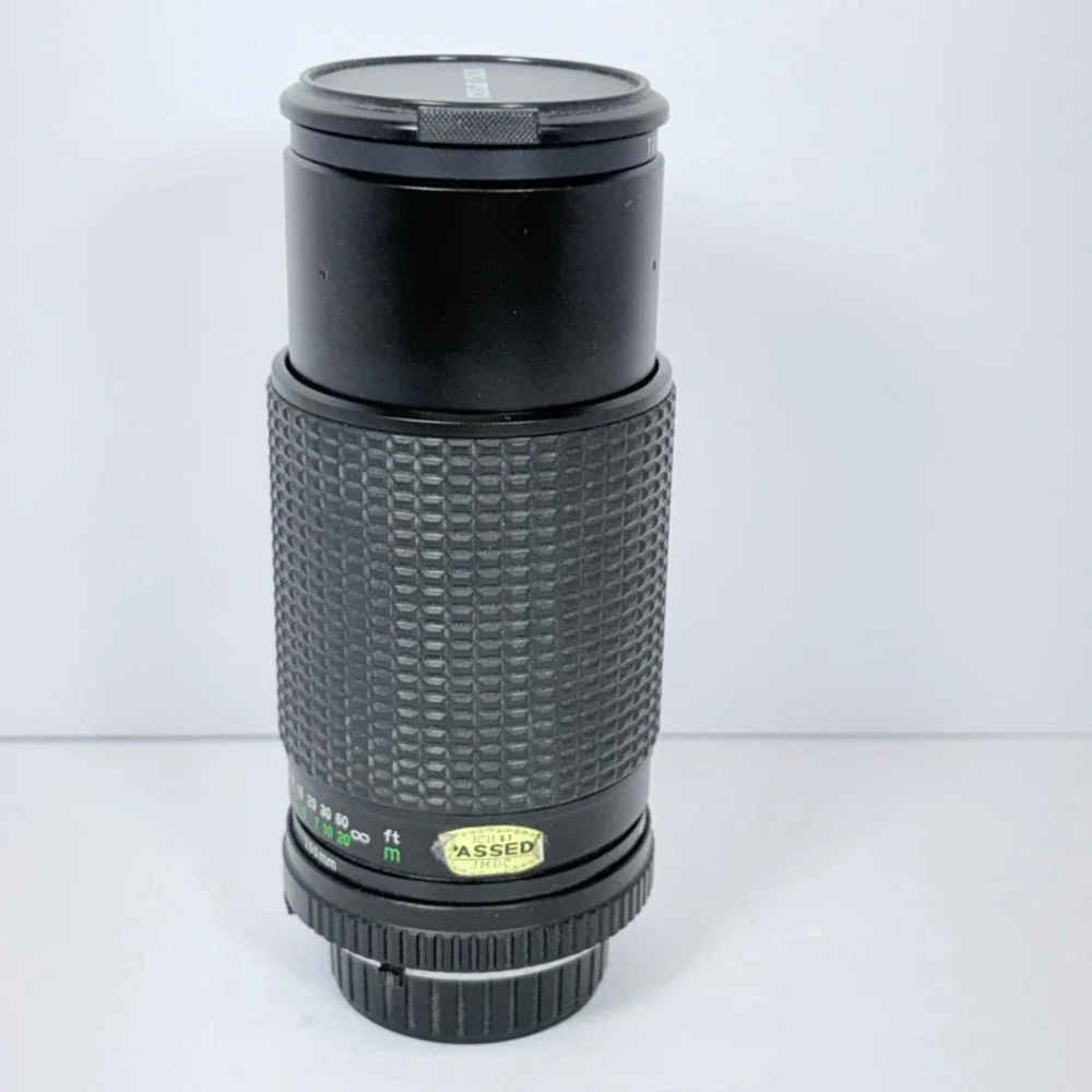 Five Star 75-200mm f4.5 MC Auto Macro‎ Zoom Lens Minolta MD Mount Black